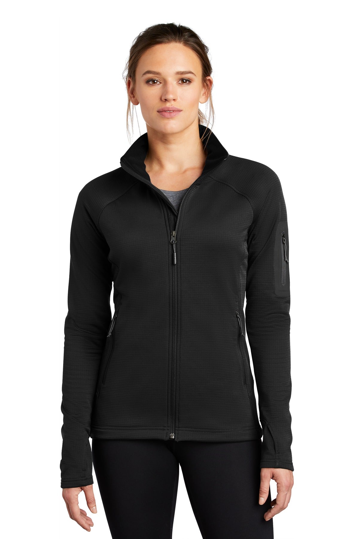 The North Face ® Ladies Mountain Peaks Full-Zip Fleece Jacket NF0A47FE