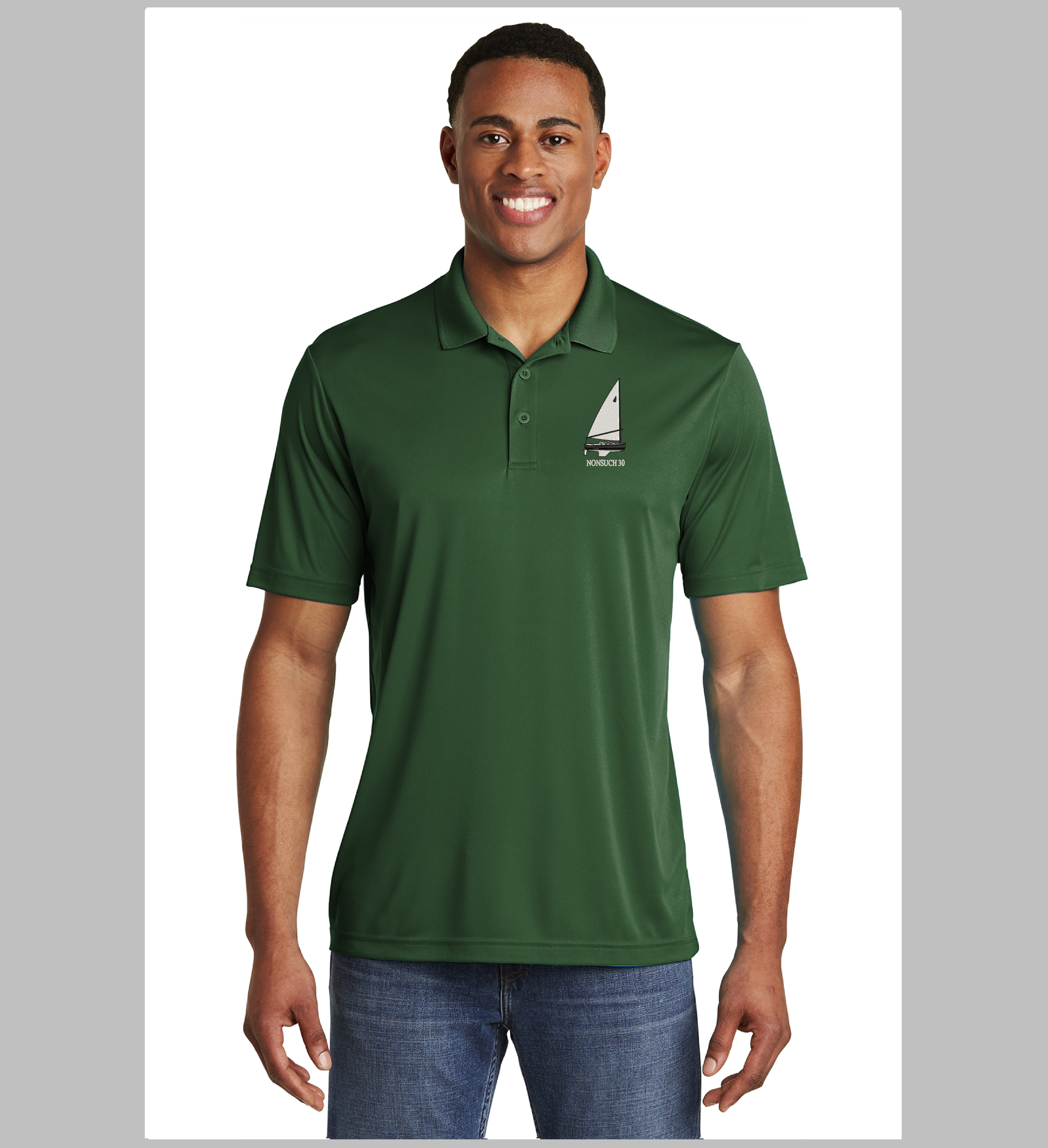Custom Embroidered - NONSUCH 30 - Polo Shirt