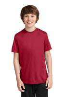 Custom Embroidered - Port & Company® Youth Performance Tee. PC380Y
