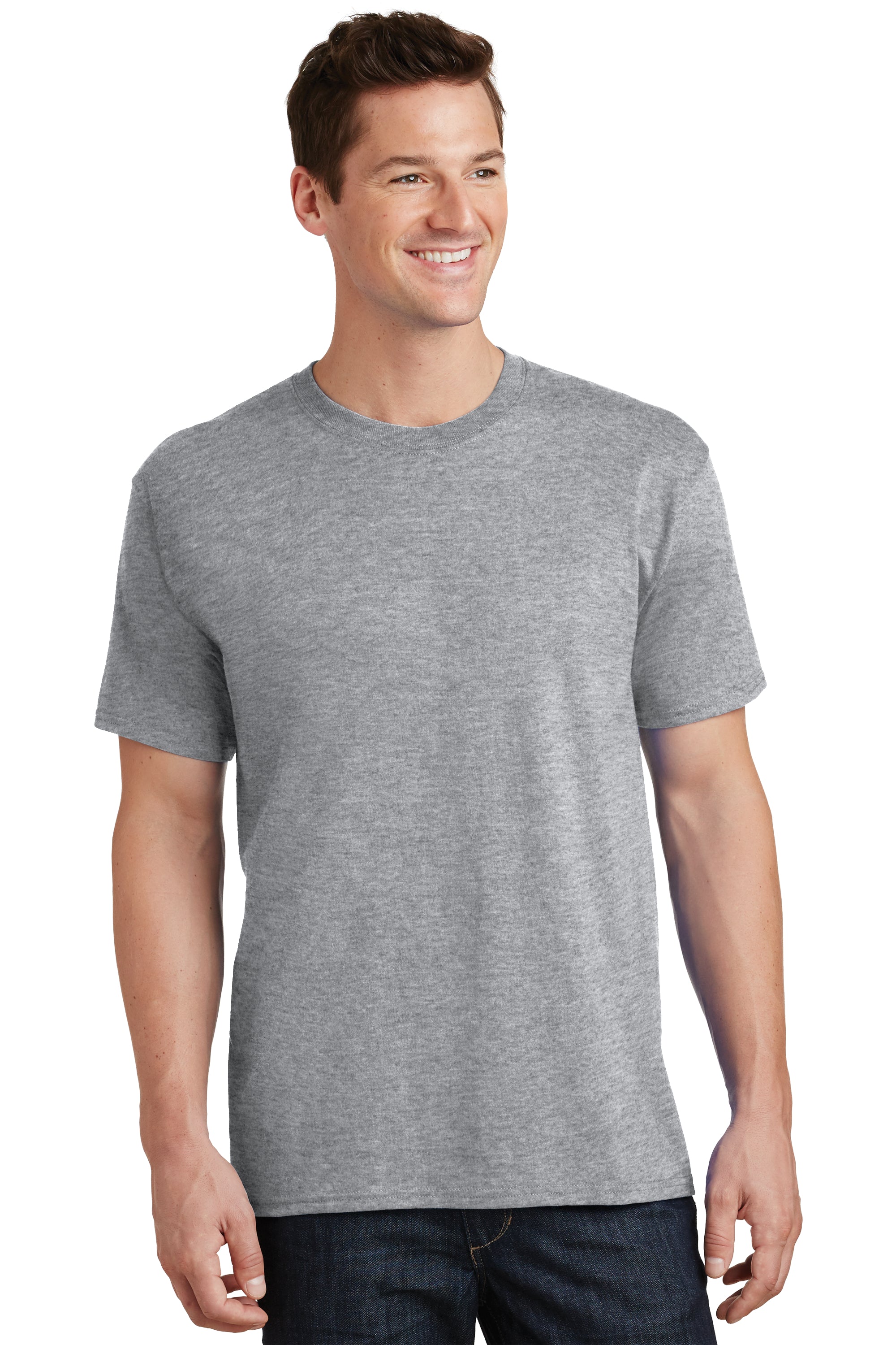 Custom Embroidered Cotton Tee T-shirt - Tall Sizes