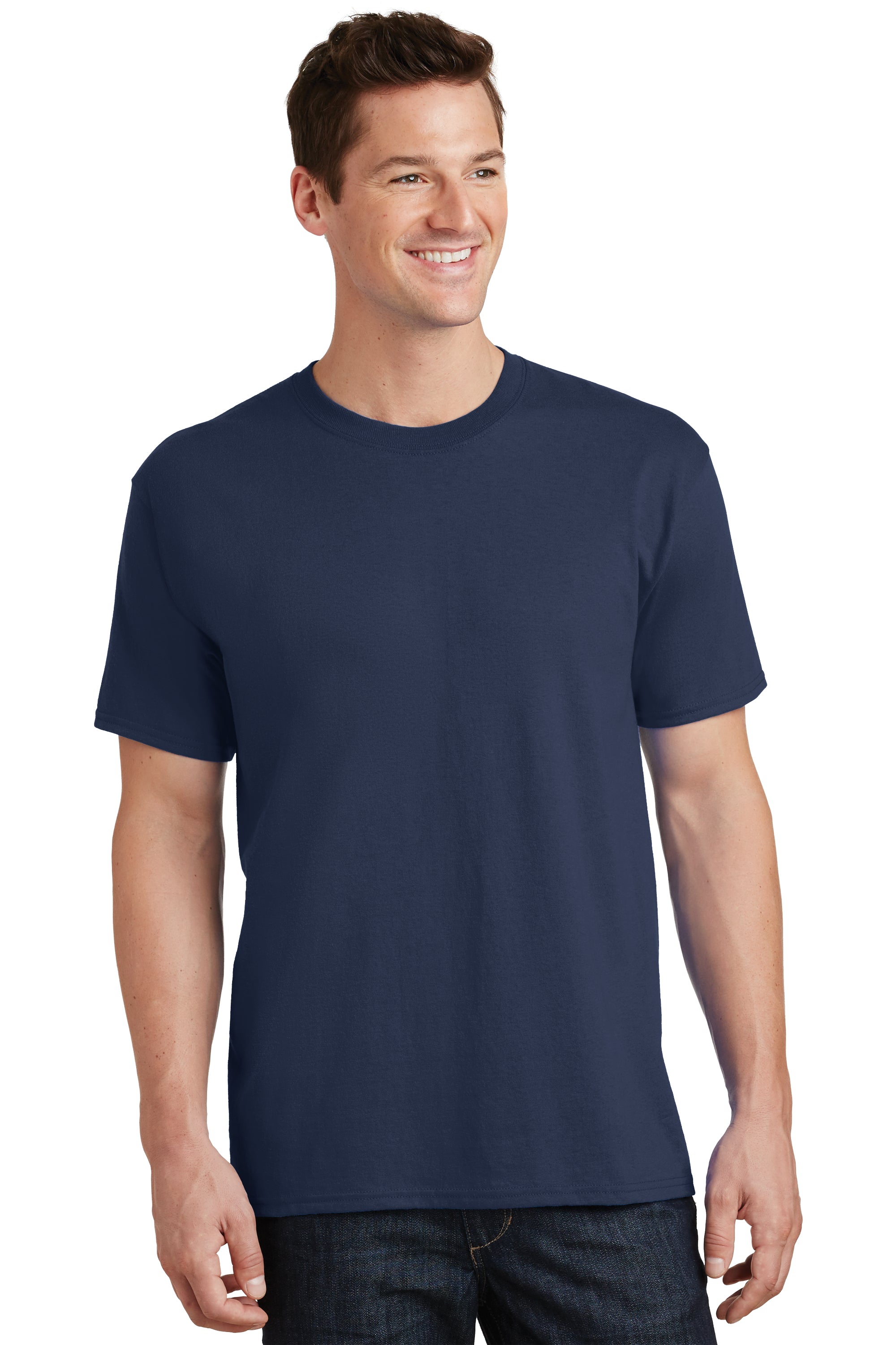 Custom Embroidered Cotton Tee T-shirt - Tall Sizes