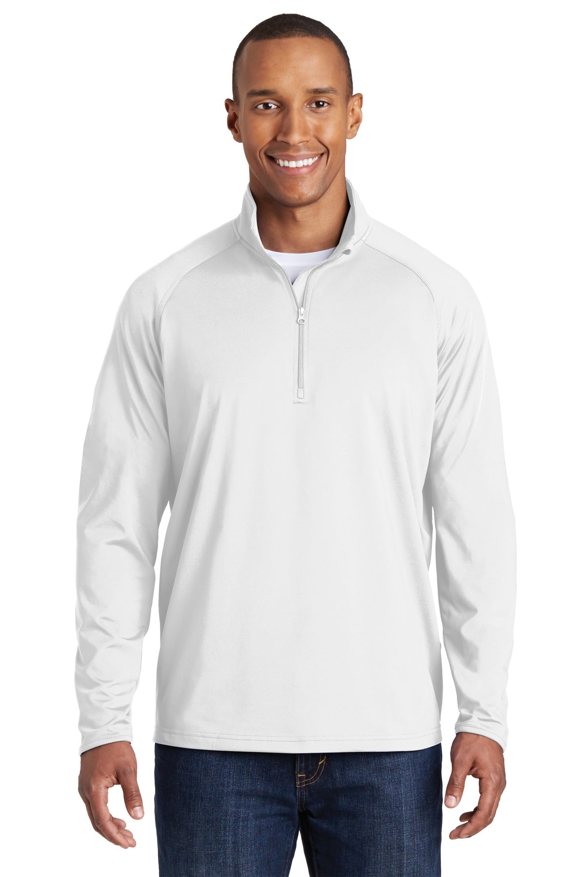 Sport-Tek® Sport-Wick® Stretch 1/2-Zip Pullover. ST850