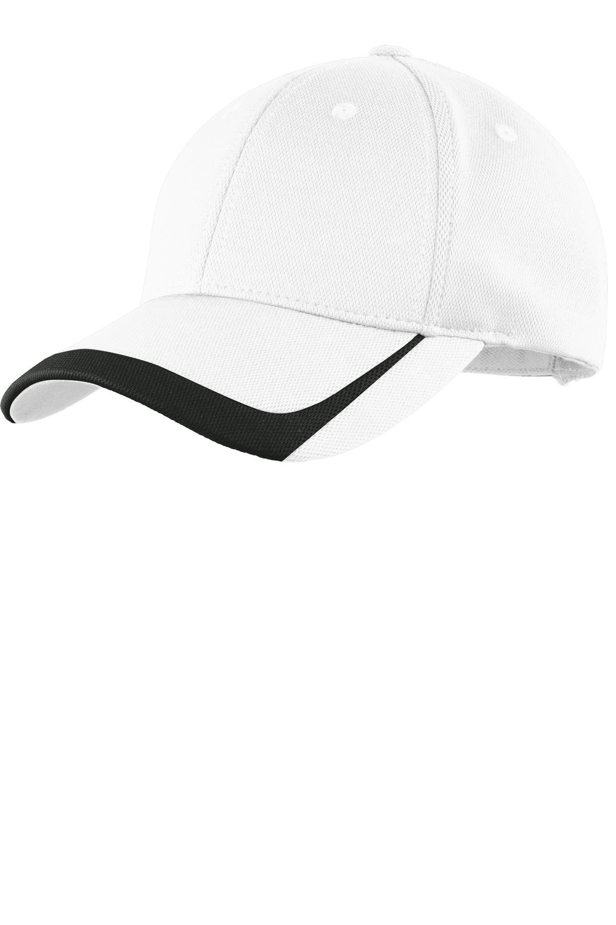Custom Embroidered - Sport-Tek® Pique Colorblock Cap. STC24