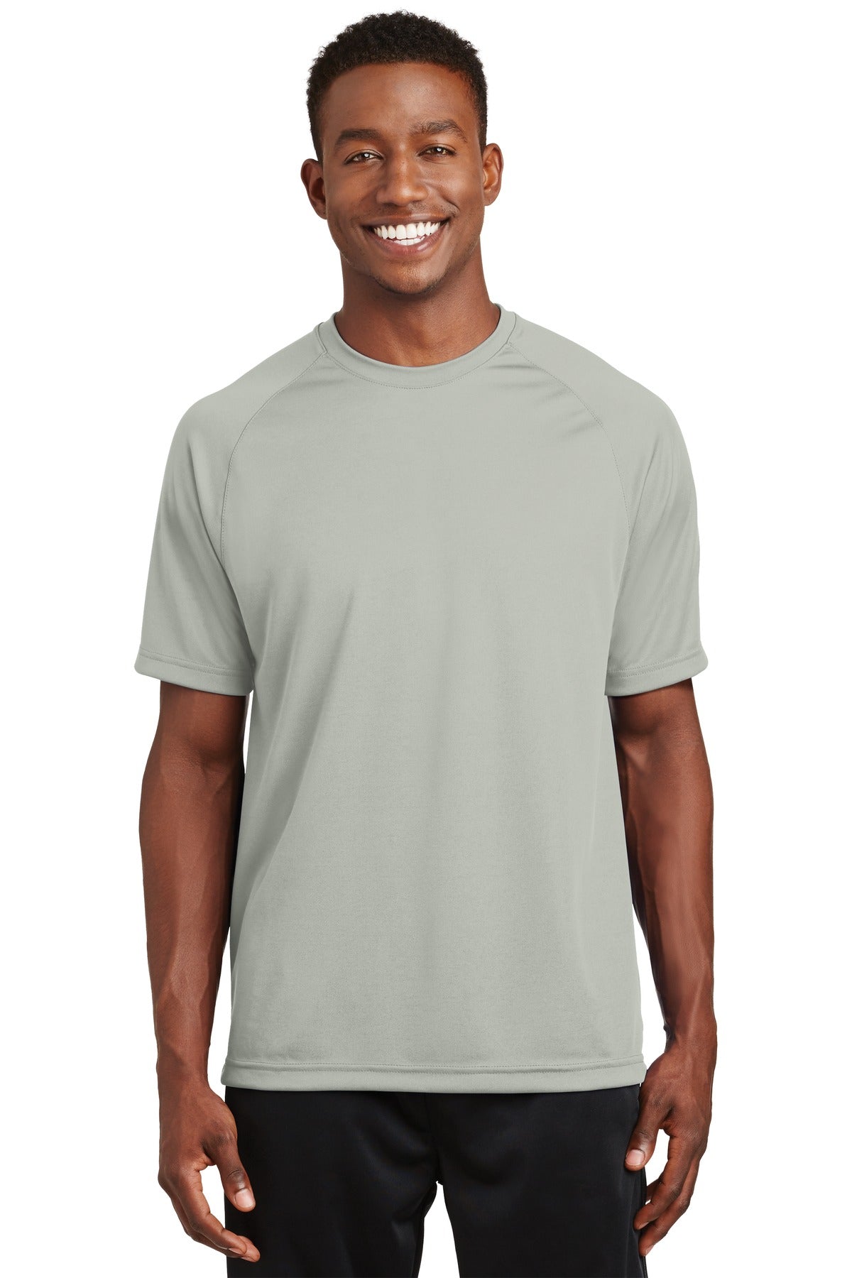 Custom Embroidered - Sport-Tek® Dry Zone® Short Sleeve Raglan T-Shirt. T473