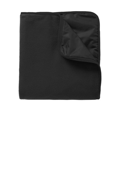 Custom Embroidered - Port Authority® Fleece & Poly Travel Blanket. TB850
