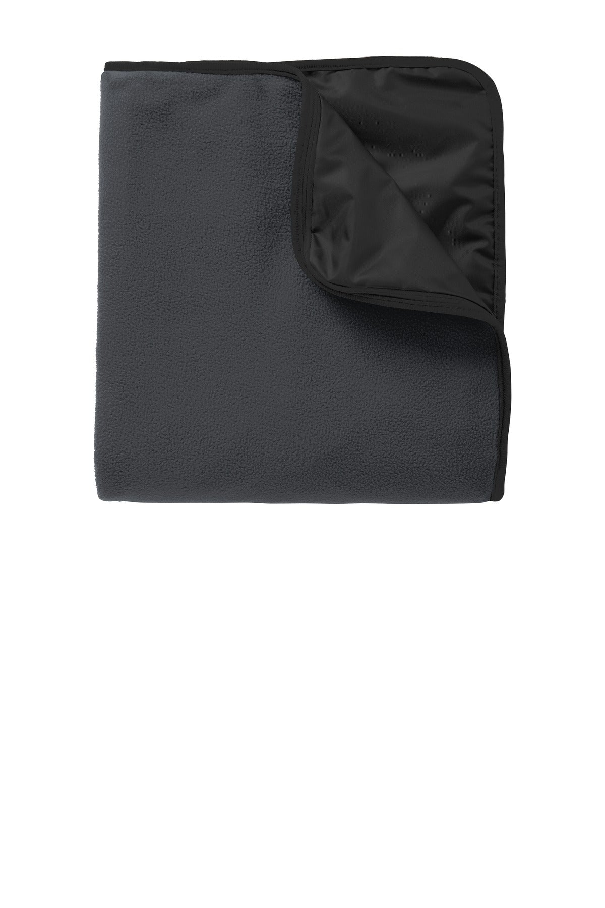Custom Embroidered - Port Authority® Fleece & Poly Travel Blanket. TB850