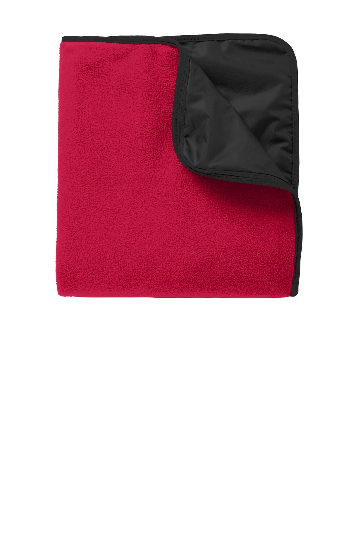 Custom Embroidered - Port Authority® Fleece & Poly Travel Blanket. TB850