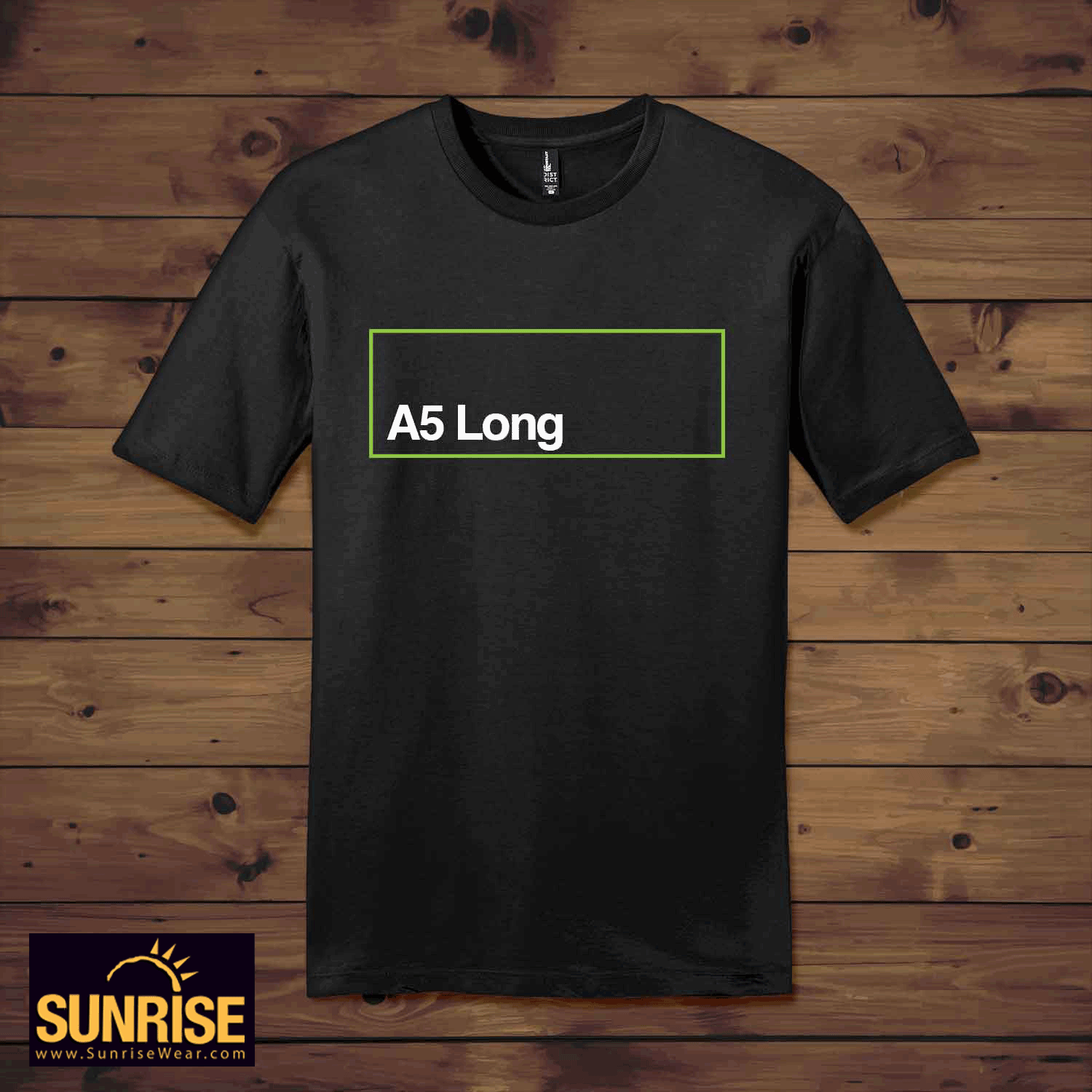 A5 Long 11.7in x 4.25in Digital Printed Heat Transfer - 10 pcs Minimum