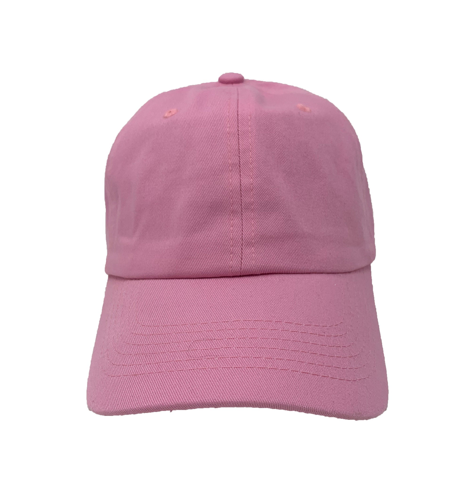 Custom Embroidered Dad Hats - 100% Cotton 6-Panel Twill Cap with Adjustable Enclosure.