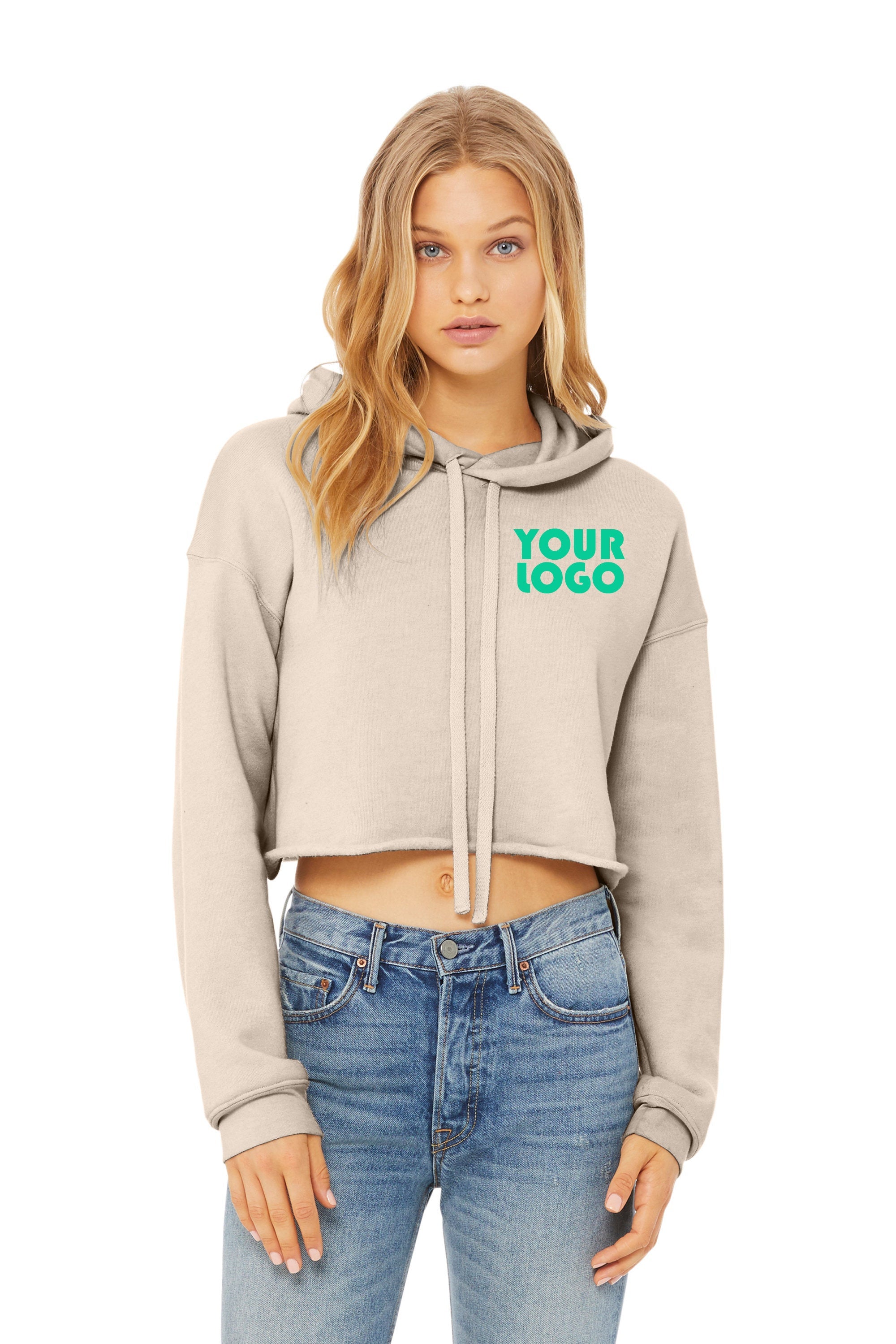 Custom cropped hoodie best sale