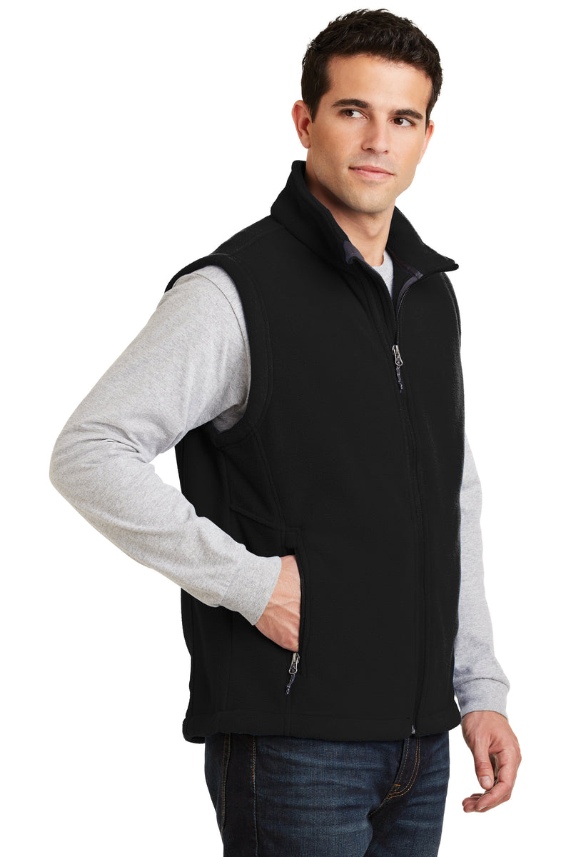 Custom Embroidery on Fleece Vest - Includes one 4in x 4in