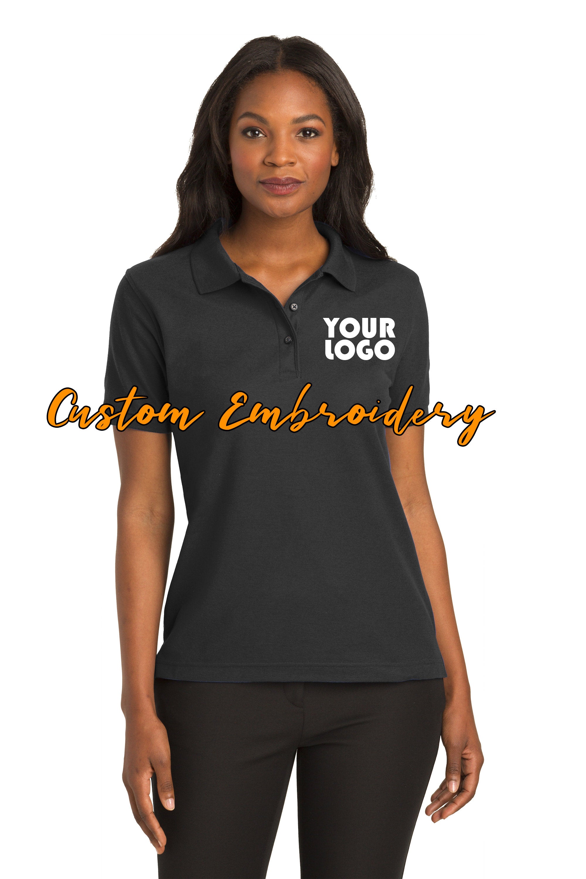 Custom printed polo shirts no minimum best sale