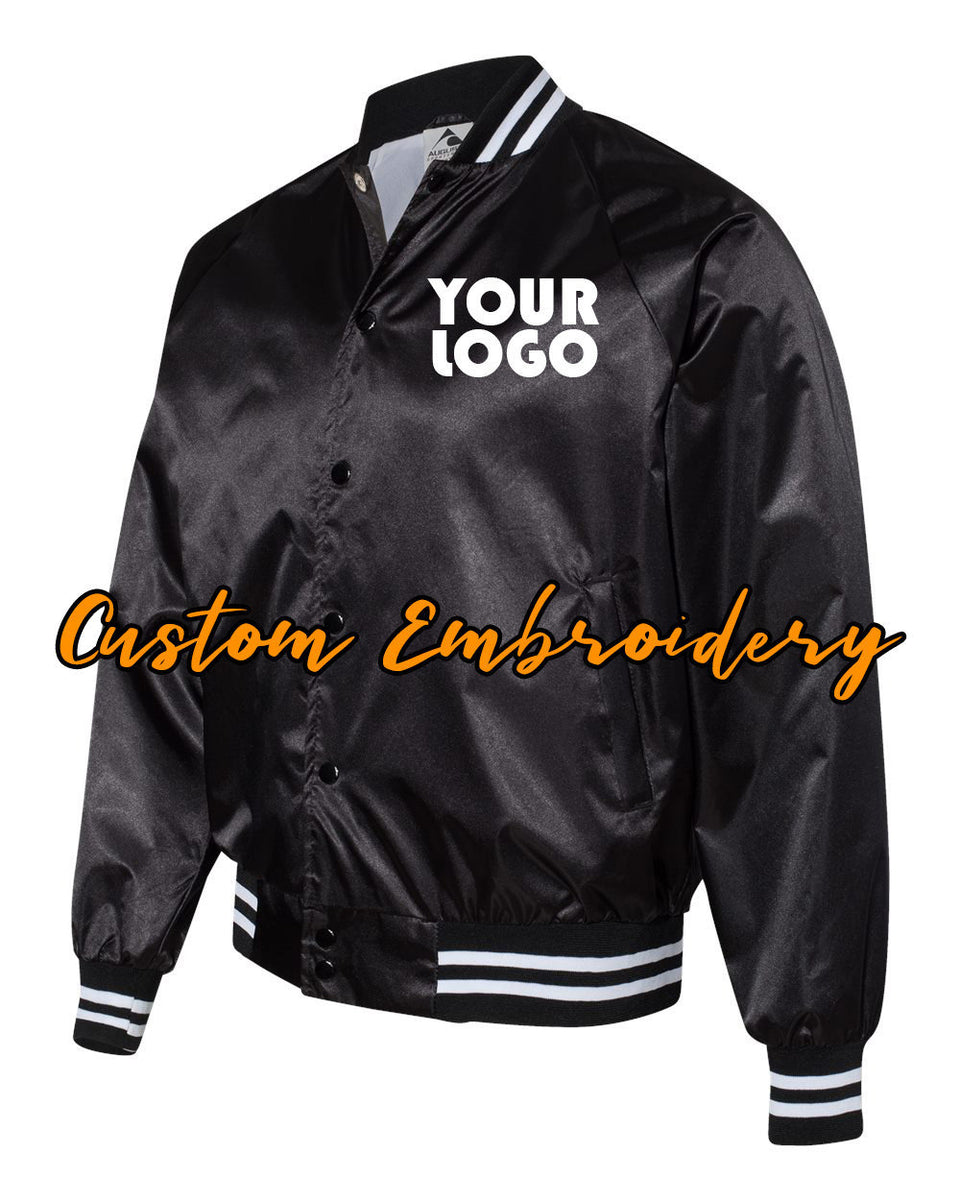 Custom Design and Print Varsity Jacket, Logo, Embroidery