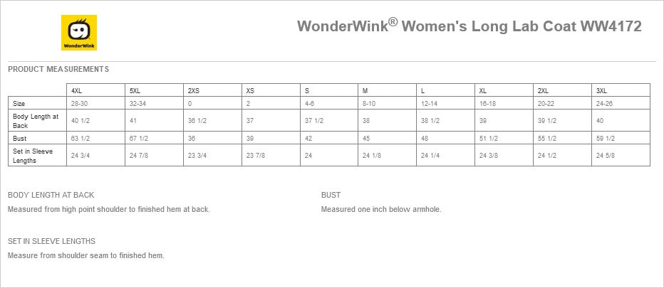 Custom Embroidered Women’s Long Lab Coat Medical Uniform - Includes one 4in x 4in Embroidery - Free Setup - Personalized Lab Coat