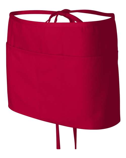 Custom Embroidered - Waist Apron with Pockets