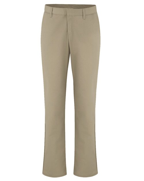 Custom Embroidered - Dickies - Women's Extended Sizes Industrial Flat Front Pants - FP92EXT