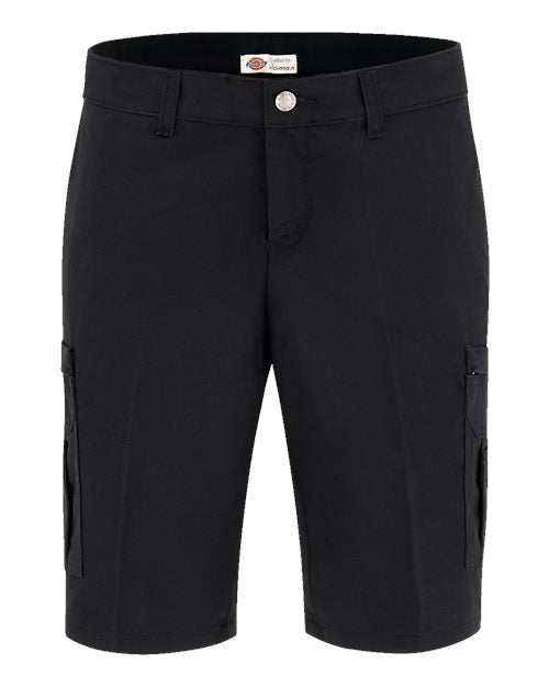 Custom Embroidered - Dickies - Women's Industrial Cotton Cargo Shorts - FR33