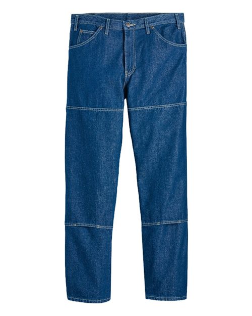 Custom Embroidered - Dickies - Men's Odd Sizes Industrial Double Knee Jeans - LD20ODD