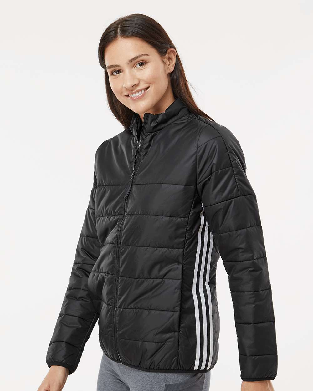 Custom Embroidery - Adidas - Women's Puffer Jacket - A571