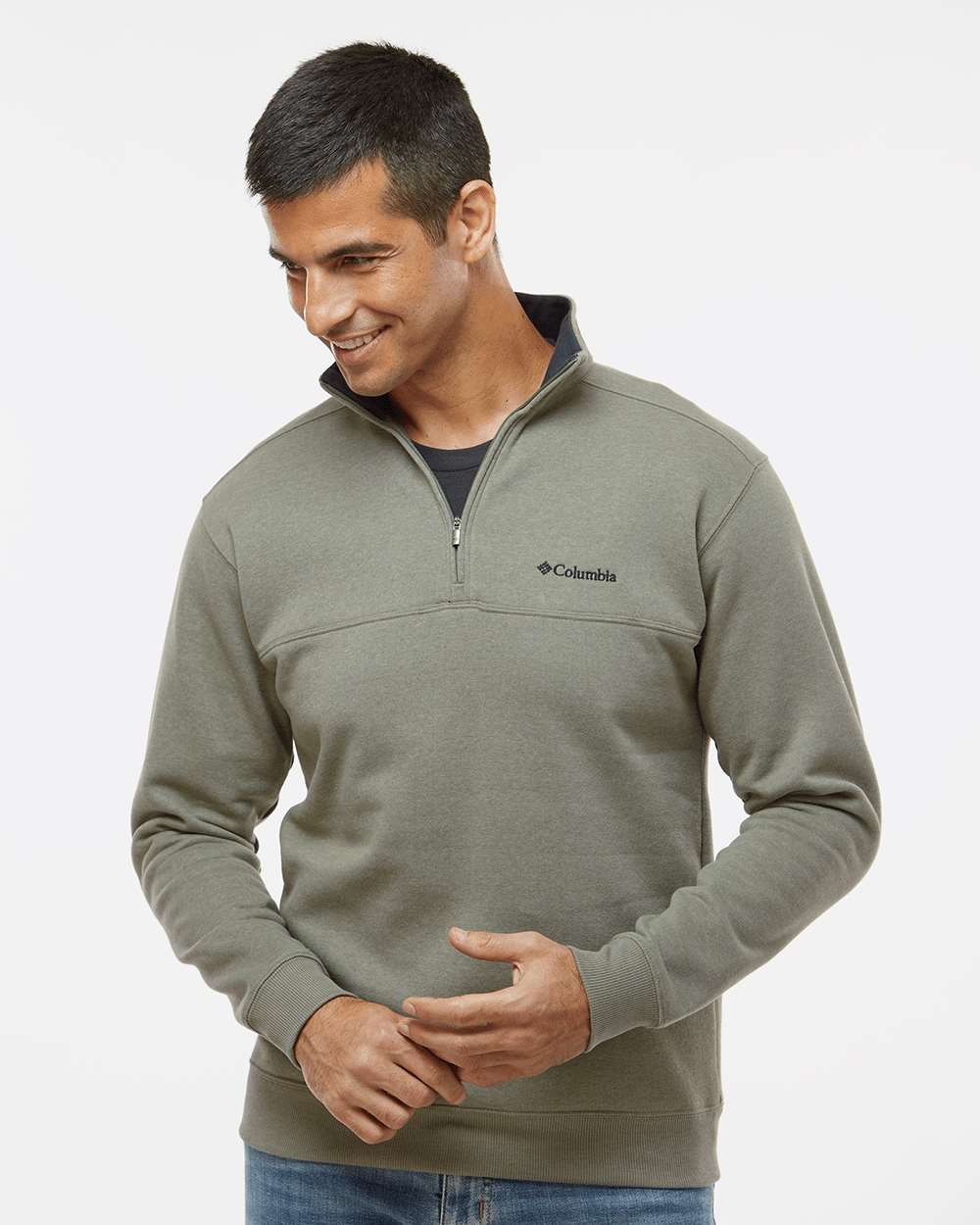 Custom Embroidery - Columbia - Hart Mountain™ Half-Zip Sweatshirt - 141162