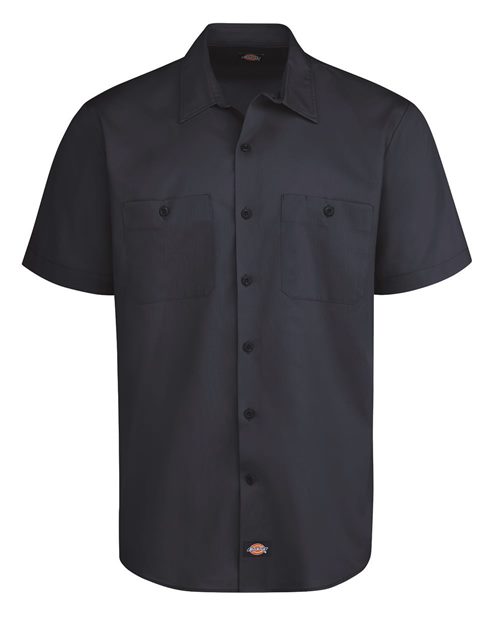 Custom Embroidered - Dickies - Men's Tall Industrial Worktech Ventilated Short Sleeve Work Shirt - LS51T
