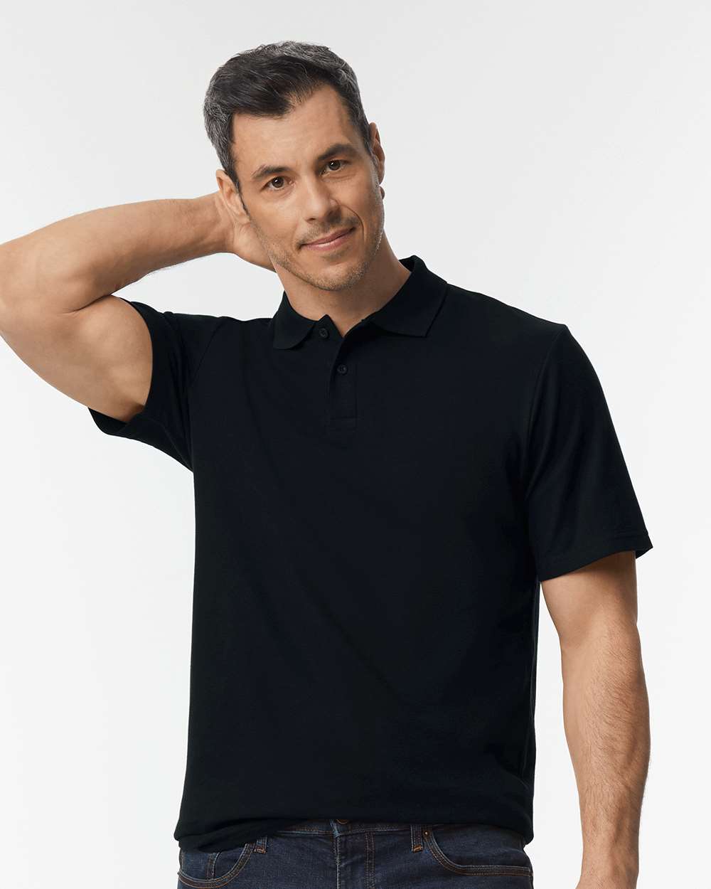 Custom Embroidered - Gildan - Softstyle® Adult Pique Polo - 64800