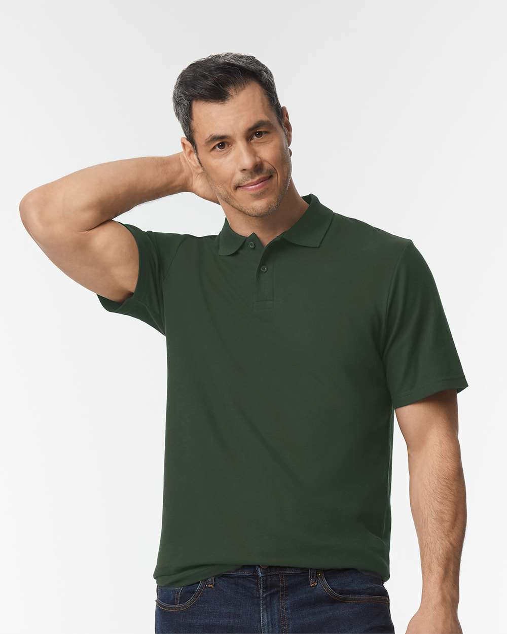 Custom Embroidered - Gildan - Softstyle® Adult Pique Polo - 64800