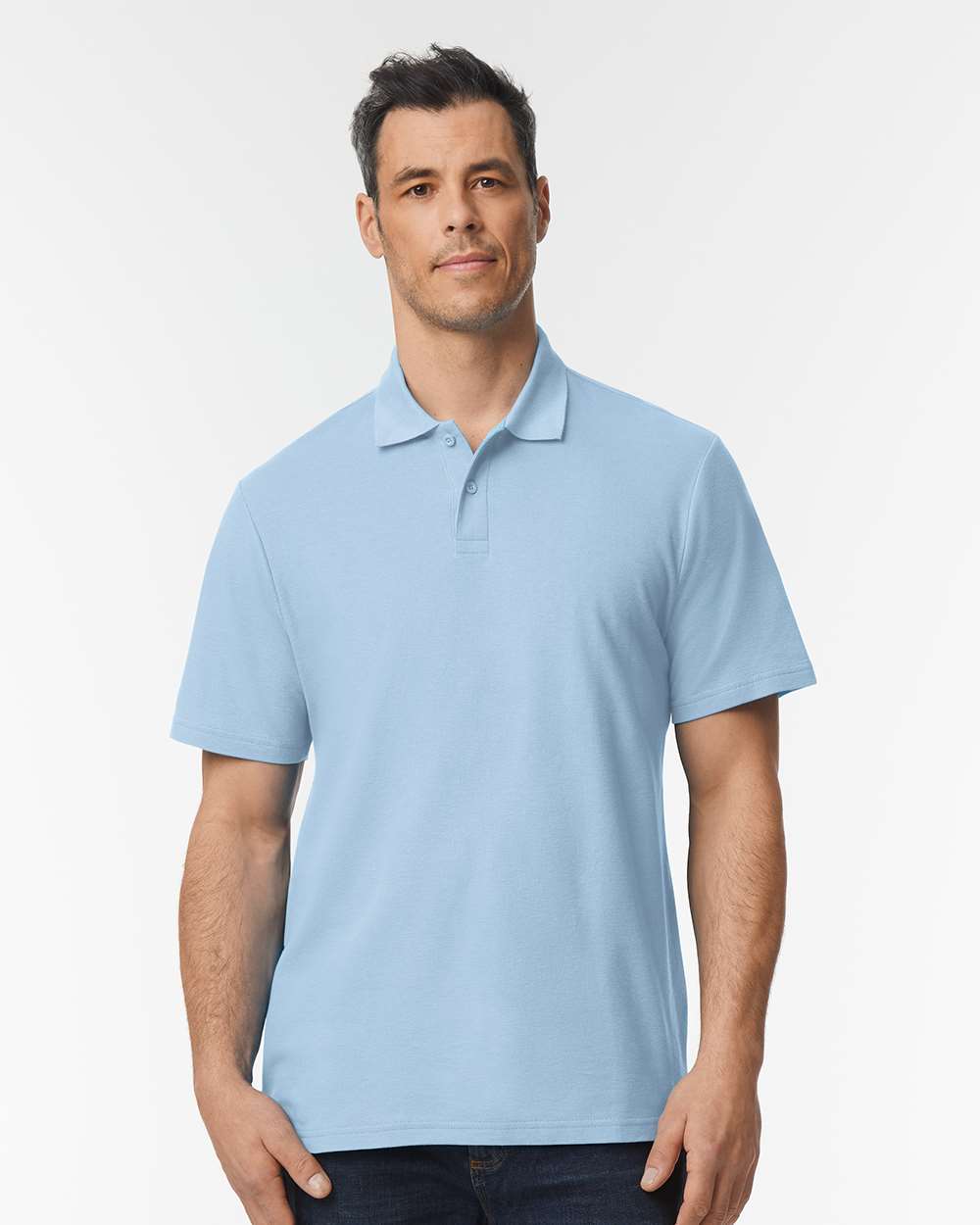 Custom Embroidered - Gildan - Softstyle® Adult Pique Polo - 64800