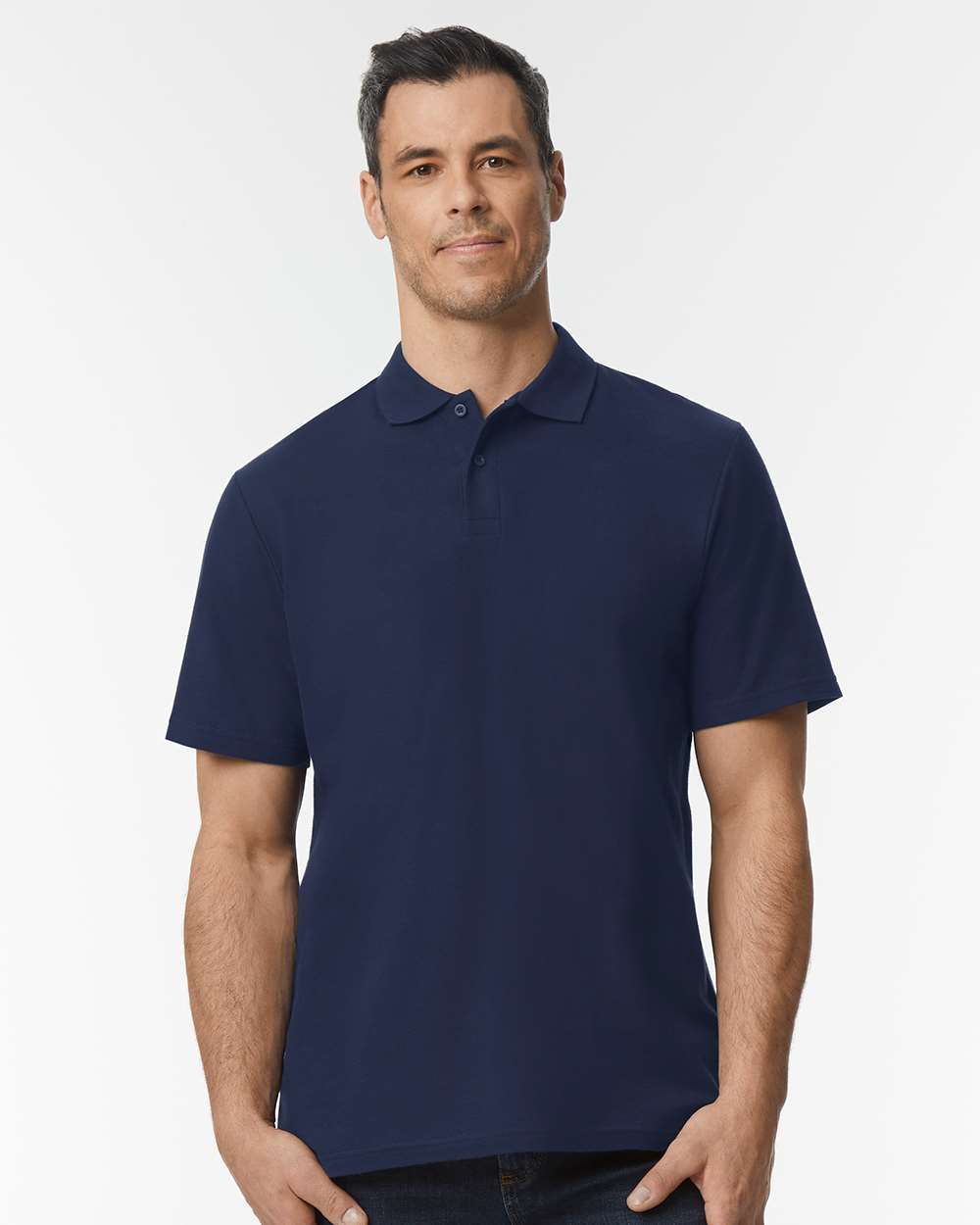 Custom Embroidered - Gildan - Softstyle® Adult Pique Polo - 64800