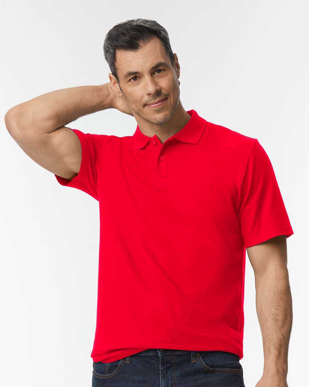 Custom Embroidered - Gildan - Softstyle® Adult Pique Polo - 64800