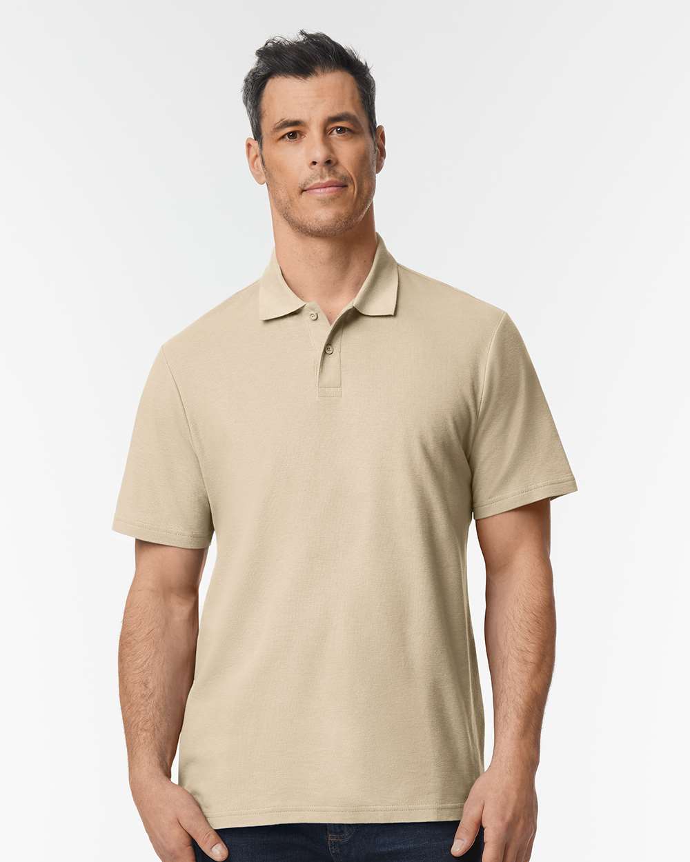 Custom Embroidered - Gildan - Softstyle® Adult Pique Polo - 64800