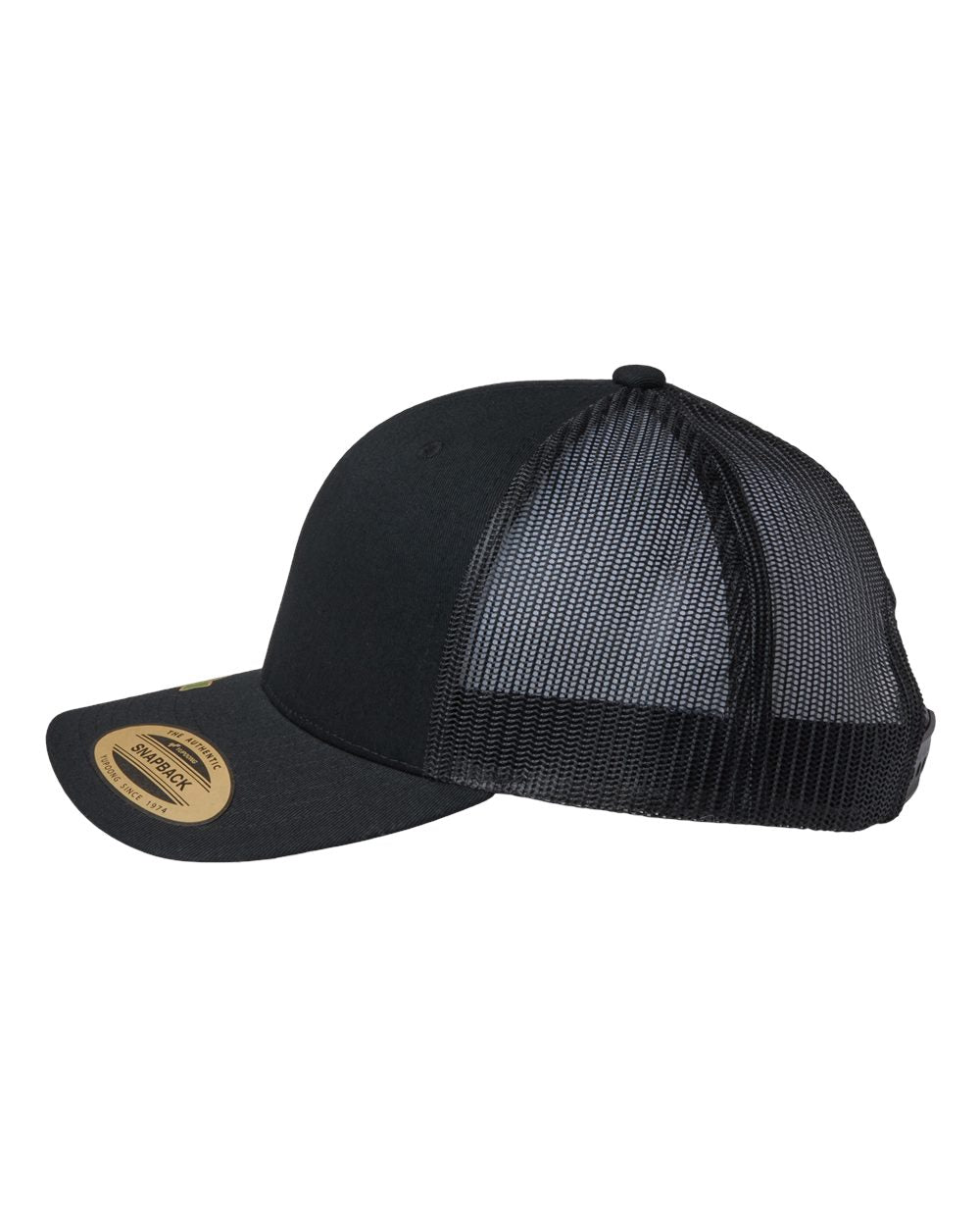 Custom Embroidery - YP Classics - Sustainable Retro Trucker Cap - 6606R