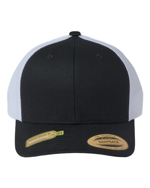 Custom Embroidered - YP Classics - Sustainable Retro Trucker Cap - 6606R