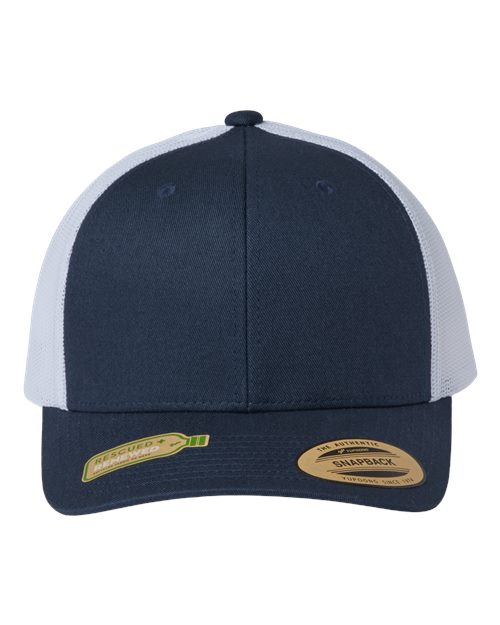 Custom Embroidered - YP Classics - Sustainable Retro Trucker Cap - 6606R