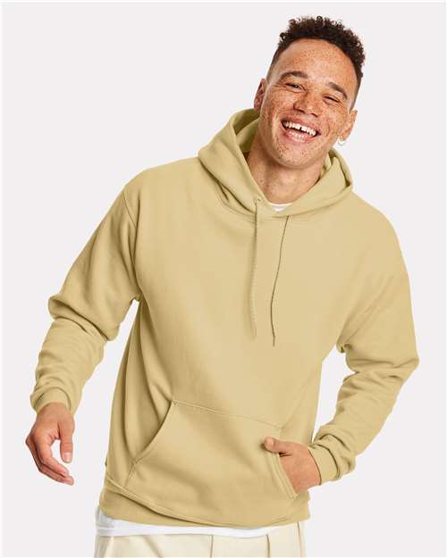 Custom Embroidered - Hanes - Ecosmart® Hooded Sweatshirt - Athletic Gold - P170