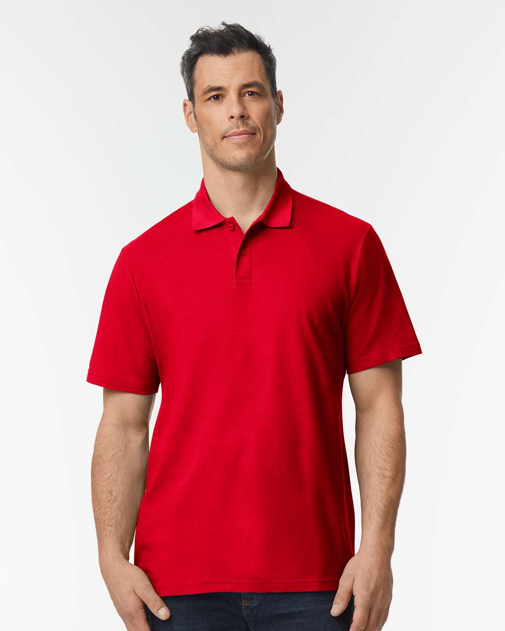 Custom Embroidered - Gildan - Softstyle® Adult Pique Polo - 64800