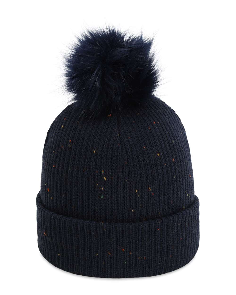 Custom Embroidery - Imperial - The Montage Pom Cuffed Beanie - 6014