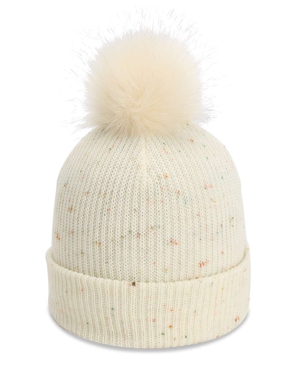 Custom Embroidery - Imperial - The Montage Pom Cuffed Beanie - 6014