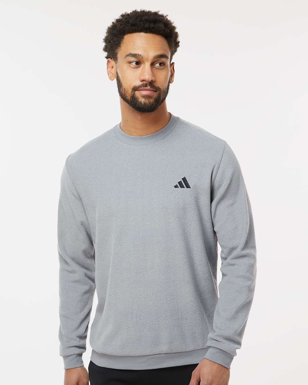 Custom Embroidery - Adidas - Crewneck Sweatshirt - A586