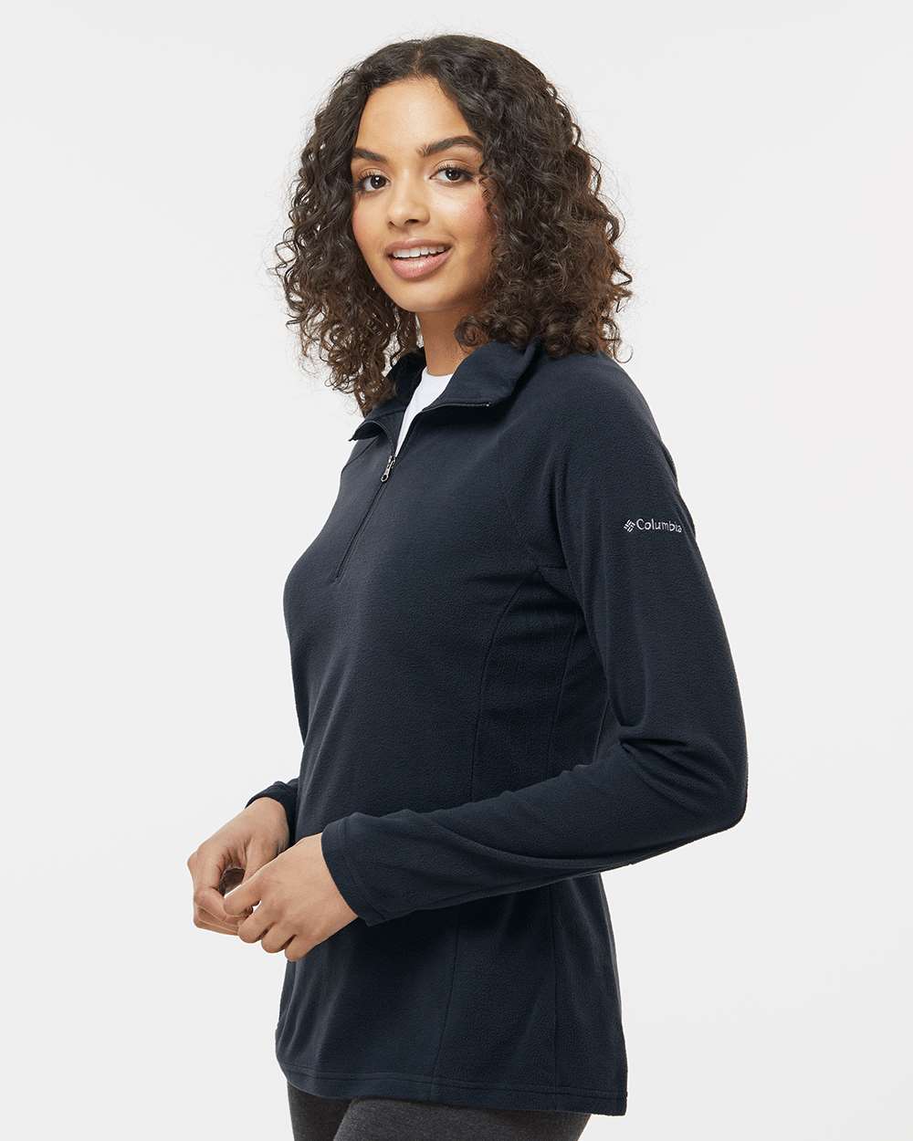 Custom Embroidery - Columbia - Women's Glacial™ IV Half-Zip Fleece Pullover - 180220