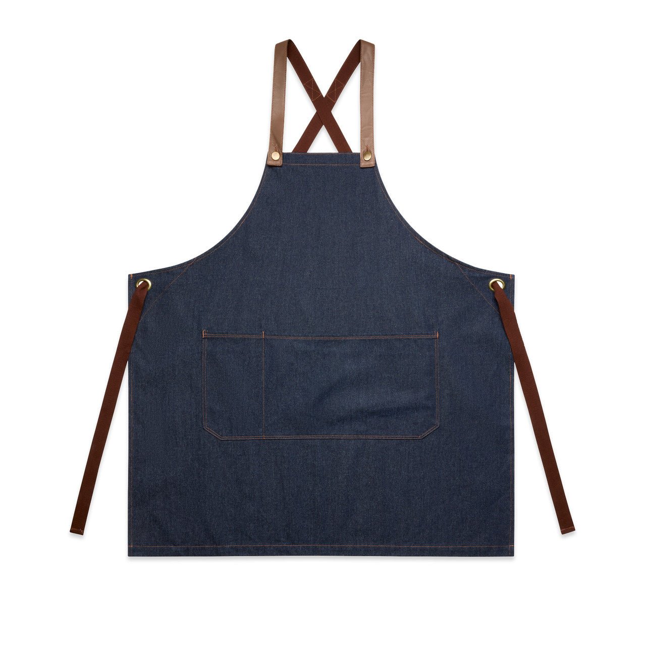 Custom Embroidered or DTF Printed - Denim Apron | 1084