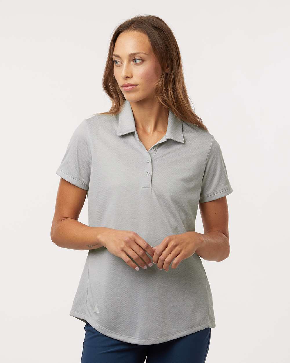 Custom Embroidery - Adidas - Women's Space Dyed Polo - A592