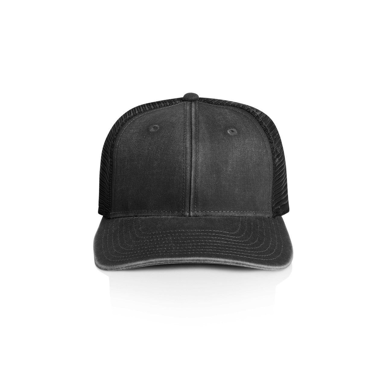 Custom Embroidered or DTF Printed - Stock Faded Trucker | 1102