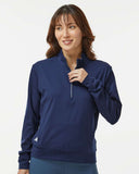 Custom Embroidery - Adidas - Women's Ultimate365 Textured Quarter-Zip Pullover - A1002