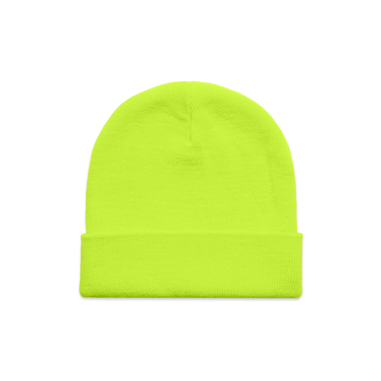 Custom Embroidered or DTF Printed - Cuff Safety Beanie | 1107F