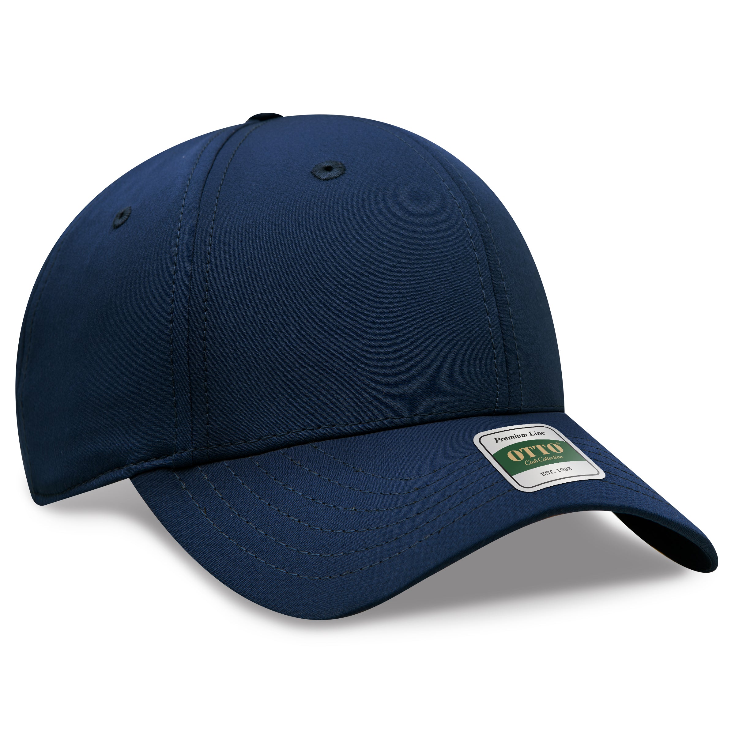 Custom Embroidered or DTF Printed - OTTO CAP® COMFY FIT® Club Collection 6 Panel Pro Style Cap