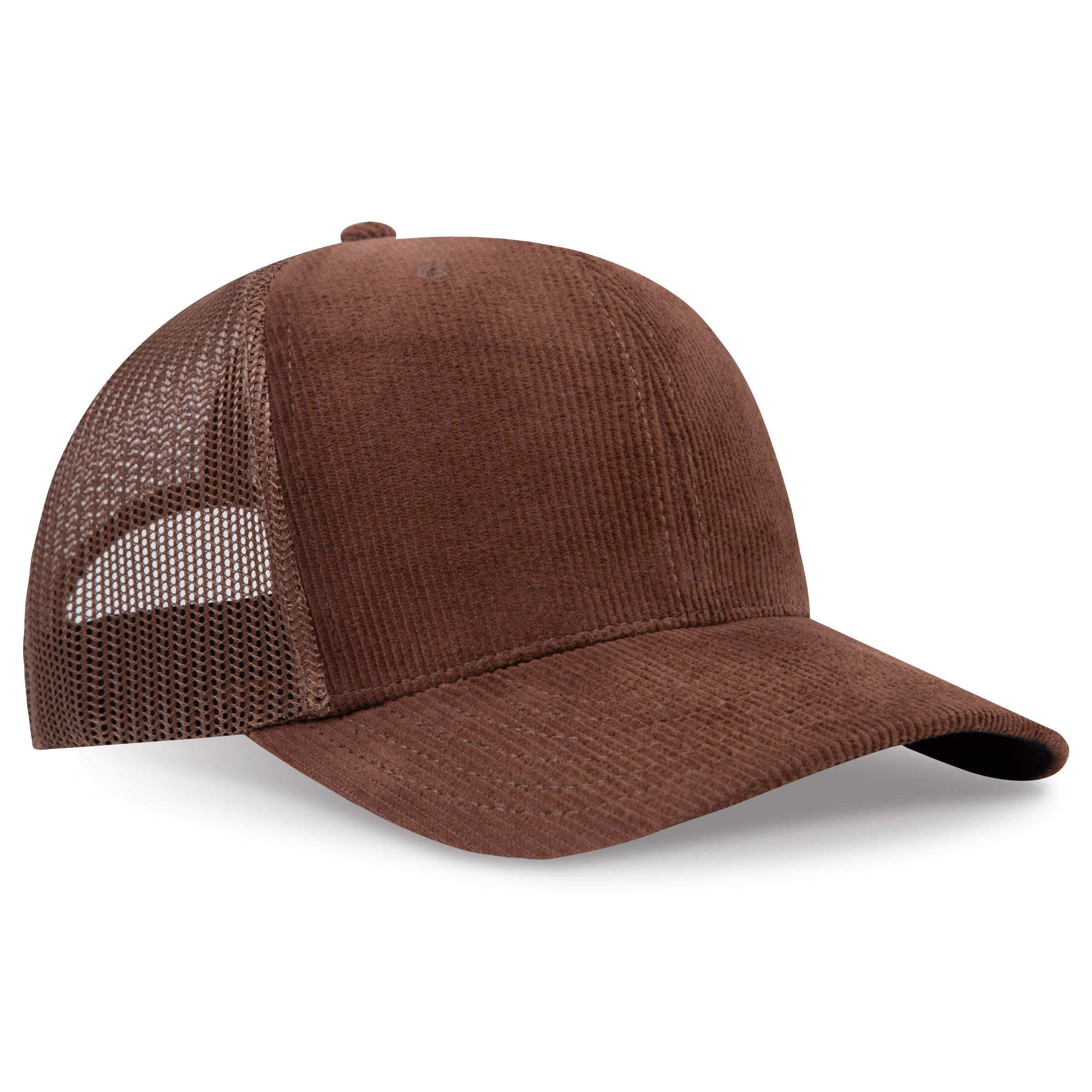 Custom Embroidered or DTF Printed - OTTO CAP® 6 Panel Mid Profile Mesh Back Trucker Hat