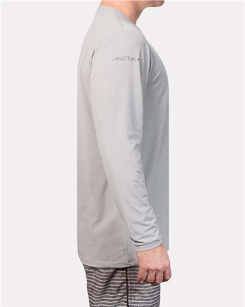 Custom Embroidered - ANETIK - Men's Low Pro Tech Long Sleeve T-Shirt - MVLPRL8