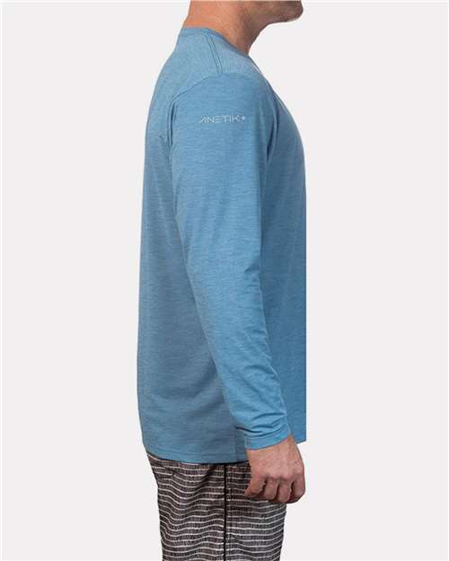 Custom Embroidered - ANETIK - Men's Low Pro Tech Long Sleeve T-Shirt - MVLPRL8