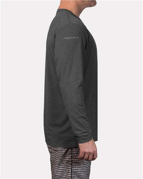 Custom Embroidered - ANETIK - Men's Low Pro Tech Long Sleeve T-Shirt - MVLPRL8